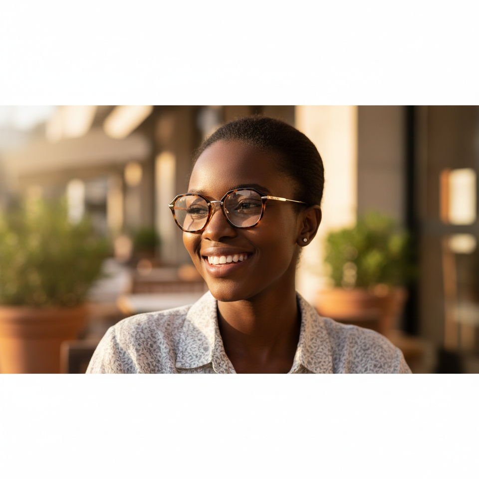 Lunettes Tendance Afrique 2026: Formes, Couleurs & Matières — illustration